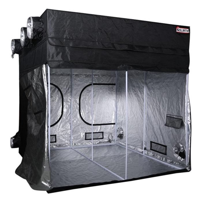 Goliath 8x8x6.11ft Hydroponic Grow Tent - Premium Indoor Plant Growing Room for Cannabis, Vegetables & Herbs | Perfect for Home Gardening & Commercial Cultivation