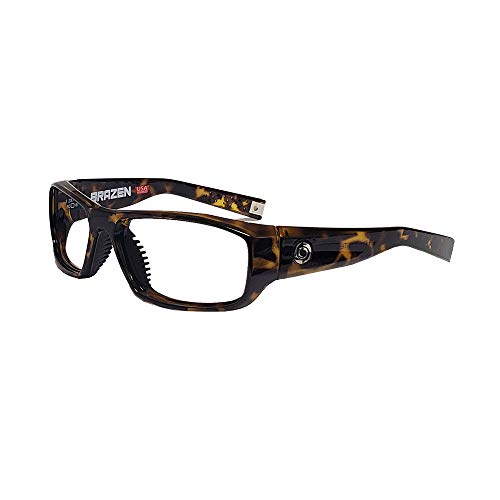Barrier Brazen 0.75mm Lead X-Ray Radiation Protection Glasses - Tortoise Frame for Dentists, Radiologists & Medical Professionals