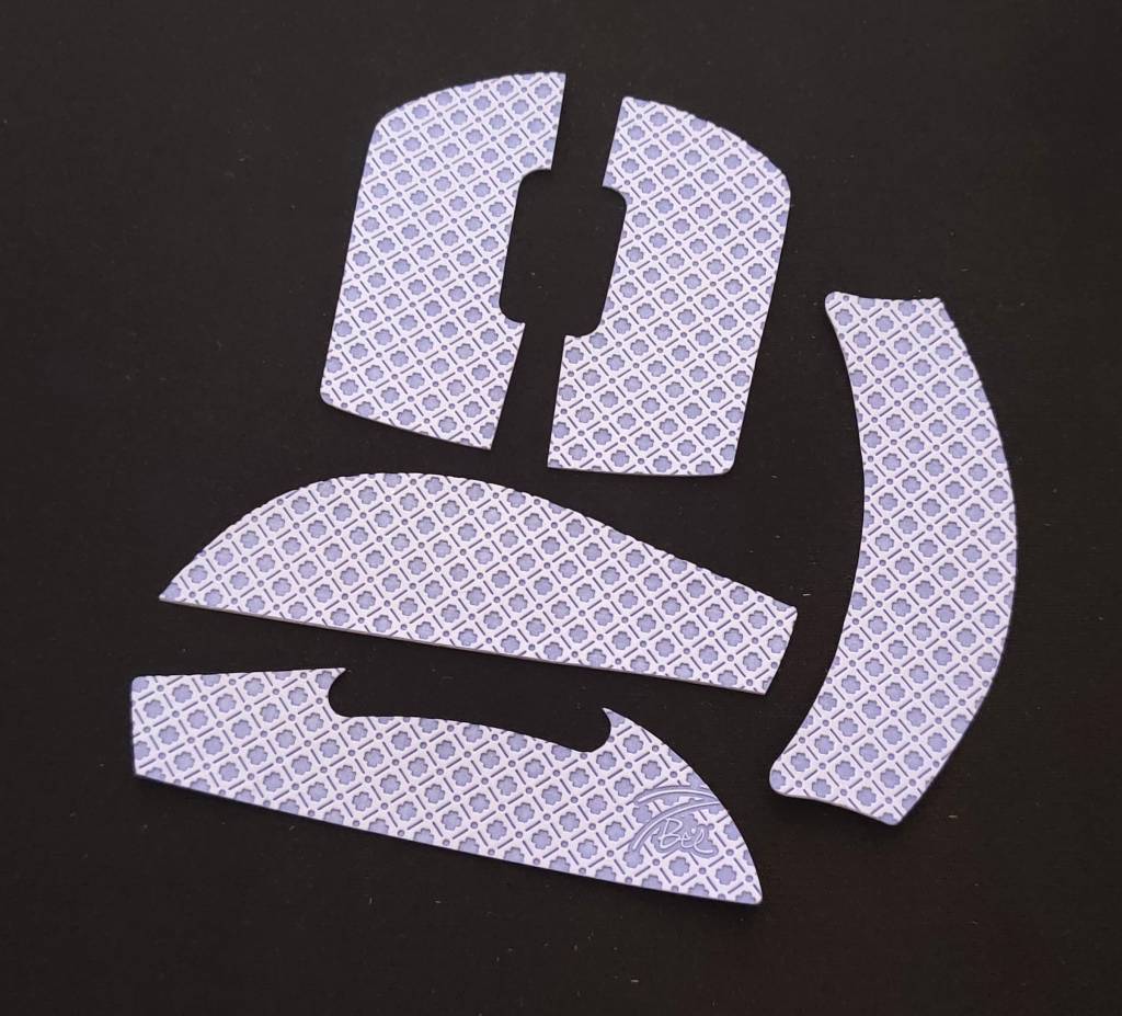 BT.L Mouse Grip for Logitech G Pro X Superlight & Superlight 2 - Light Purple | Non-Slip Gaming Grip Tape | Enhanced Control for FPS, MOBA & Esports | Perfect for Competitive Gaming & Long Sessions