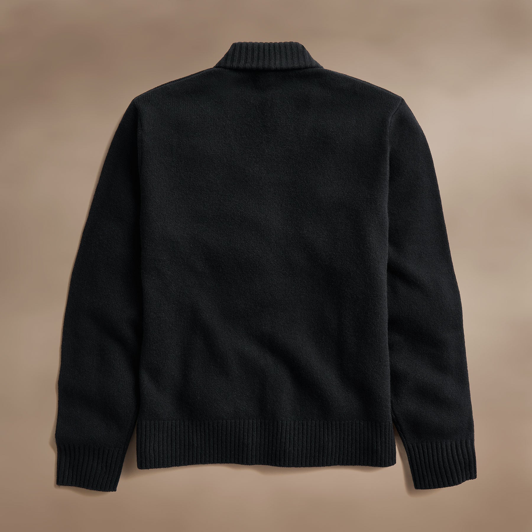 Luxury Cashmere Shawl Collar Pullover Sweater for Women - Soft & Warm Winter Knitwear - Black - Perfect for Office, Date Night & Holiday Outfits