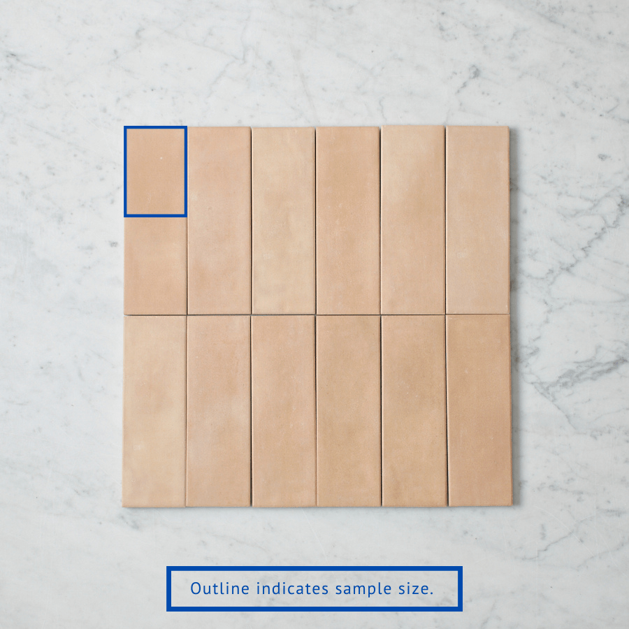 Northbridge Peach Terracotta Look Subway Tile - Peel and Stick Backsplash for Kitchen & Bathroom Renovation - Easy DIY Home Decor Upgrade