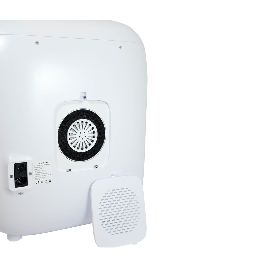 Aclium Pet Hair Dryer for Dogs & Cats - Fast & Quiet Air Blower for Grooming, Bathing & Drying at Home or Pet Salon