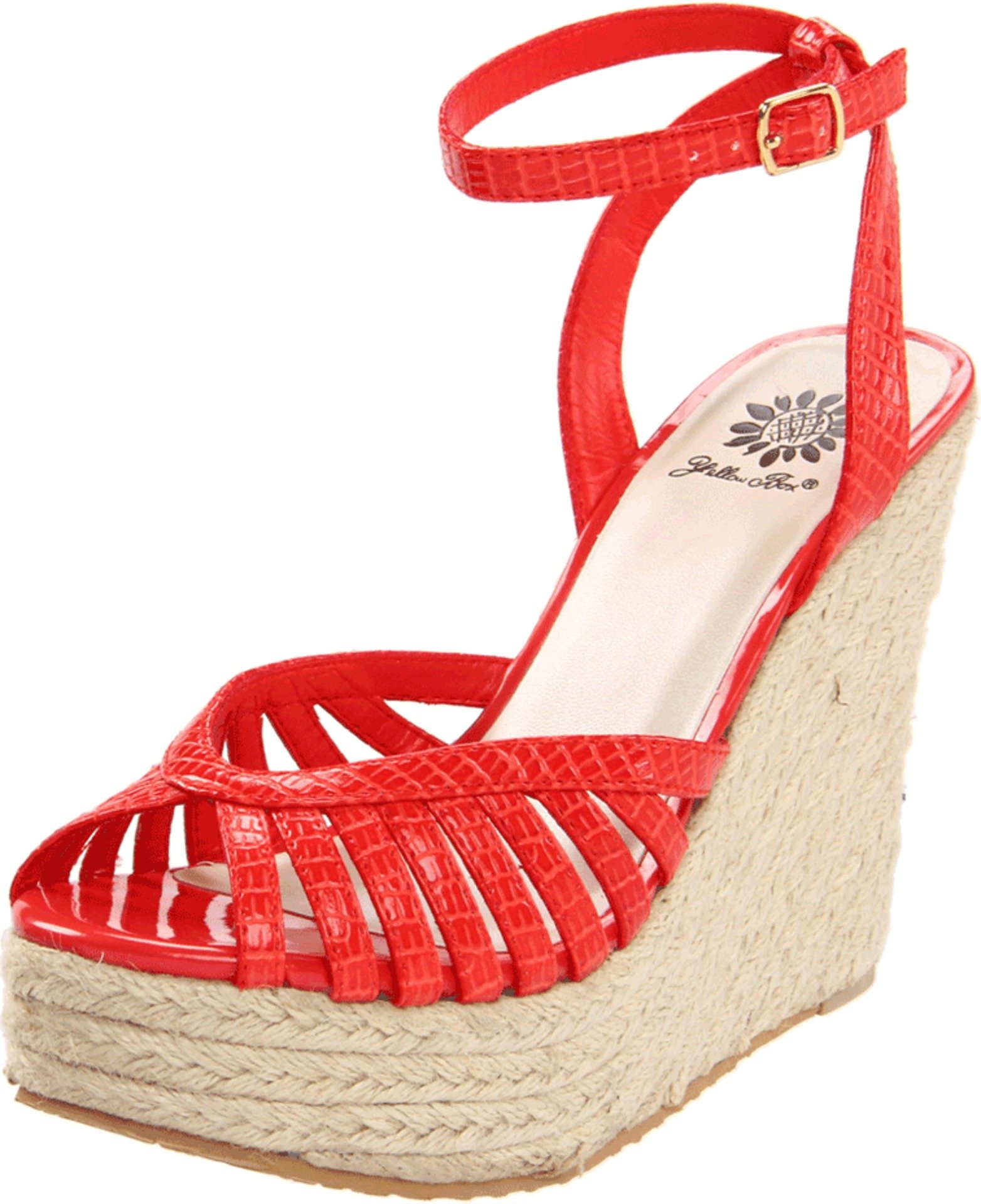 Yellow Box Women's Elena Espadrille Wedge Sandals - Comfortable Summer Casual Shoes for Beach, Vacation & Everyday Wear
