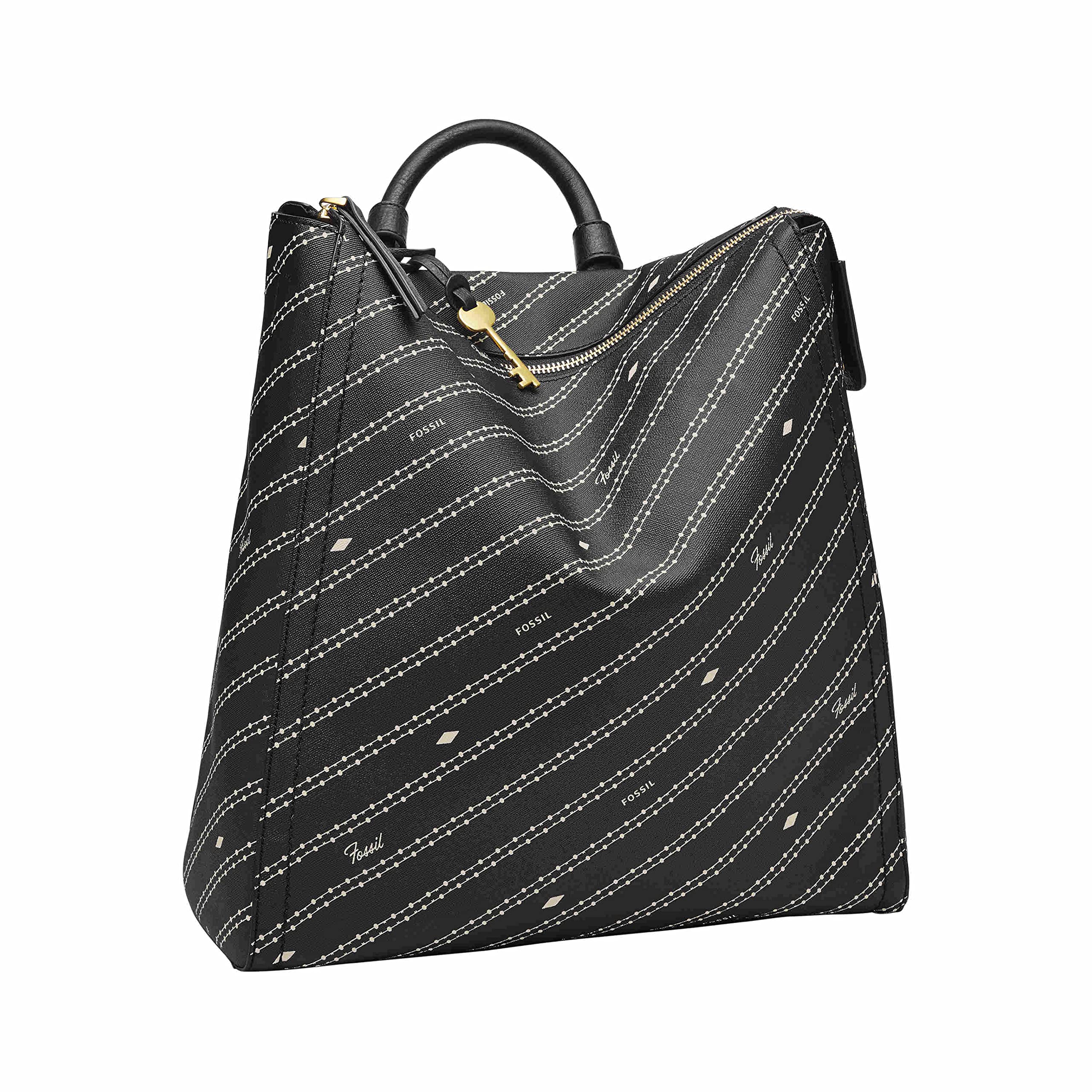 Fossil Women's Parker Genuine Leather Convertible Backpack Purse - Stylish Crossbody Handbag for Work, Travel & Everyday Use