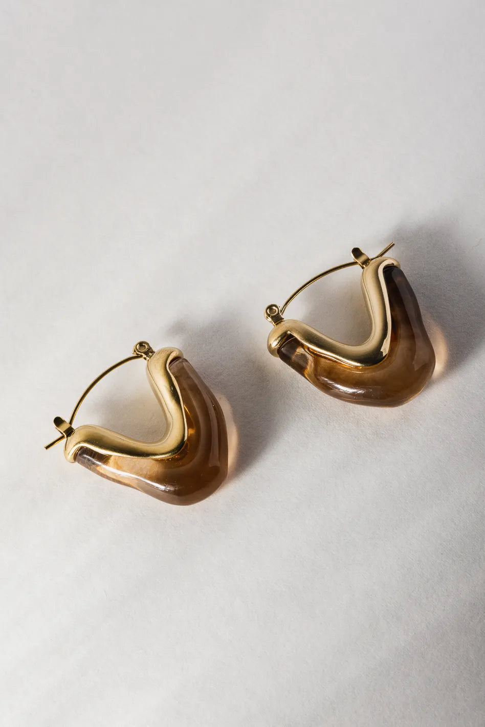 Ariella Brown Tarnish-Free Earrings for Women | Hypoallergenic & Lightweight | Perfect for Everyday Wear, Parties & Gifts