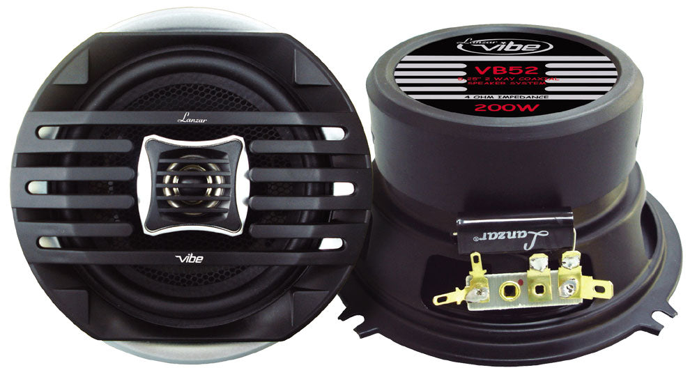 5.25 Vibe High-Quality Coaxial Speaker - Premium Sound for Car Audio, Home Theater & DJ Systems | Crystal Clear Bass & Treble