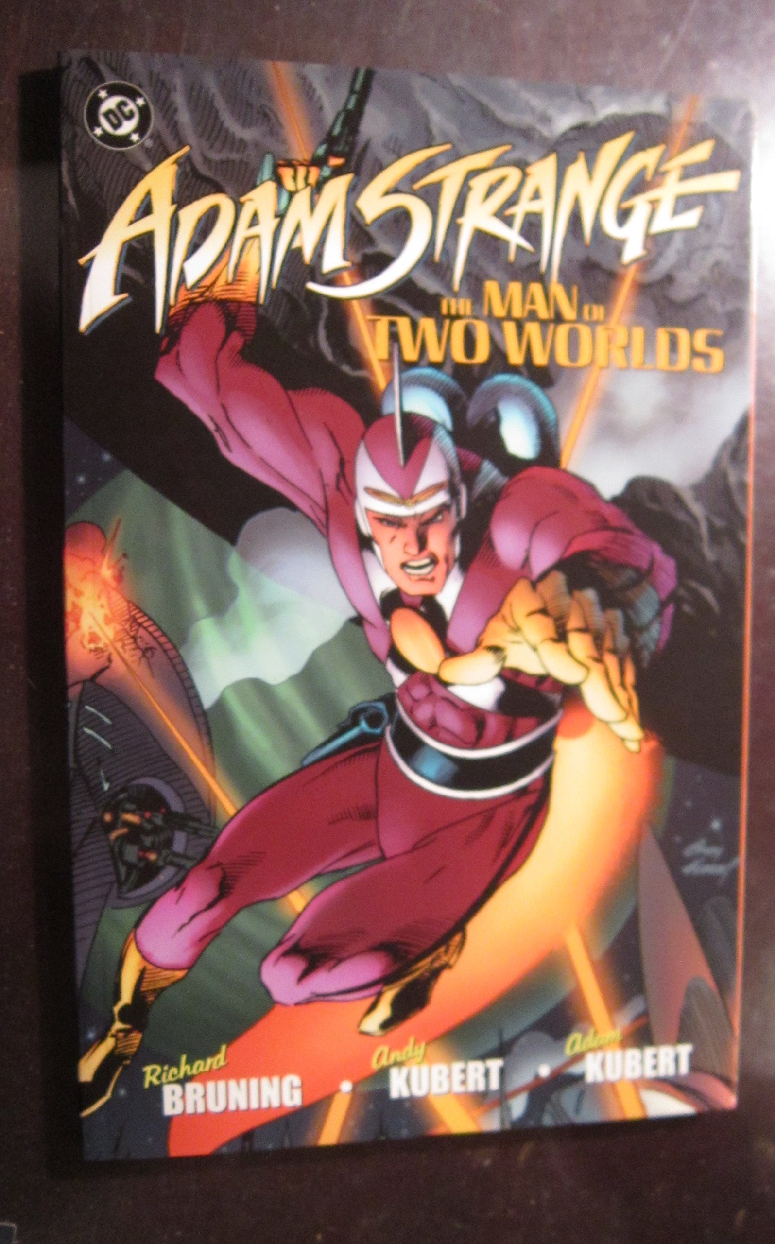 Adam Strange: The Man of Two Worlds - DC Comics Sci-Fi Graphic Novel | Space Adventure Superhero Story | Perfect for Comic Collectors & Sci-Fi Fans