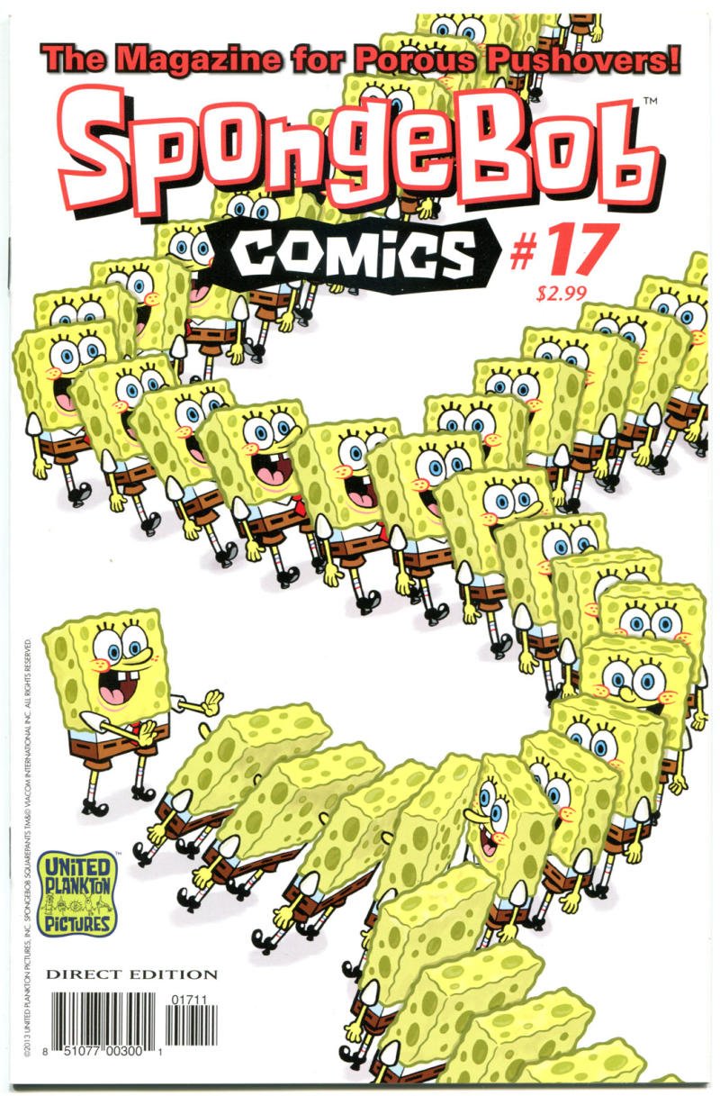 SpongeBob SquarePants #17 Comic Book - VF+ Condition, Bongo Comics (2011) - Collectible Cartoon Series for Fans & Comic Enthusiasts - Perfect for Display, Gifts & Nostalgic Reading