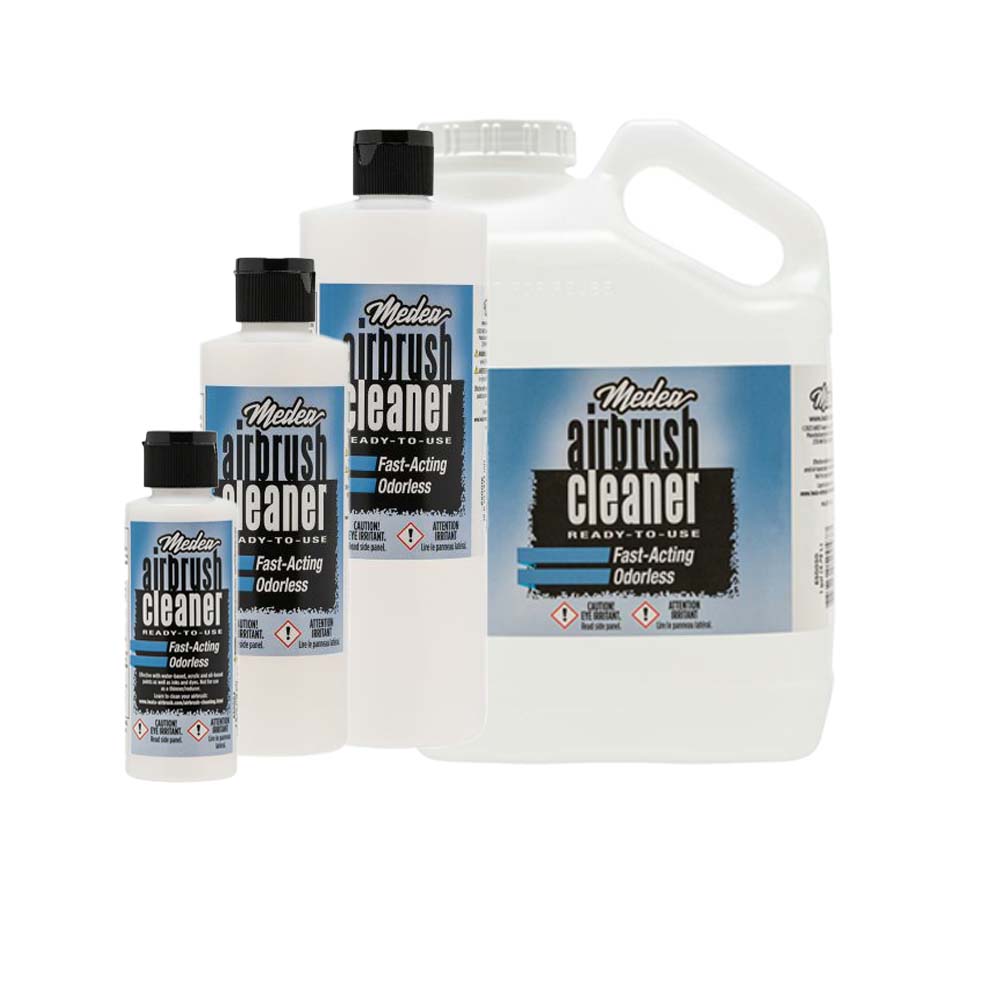 Iwata Airbrush Cleaner Kit - High-Performance Cleaning Solution for Airbrush Guns & Tools - Perfect for Artists, Hobbyists & Tattooists - Ideal for Model Painting, Makeup Airbrushing & Craft Projects