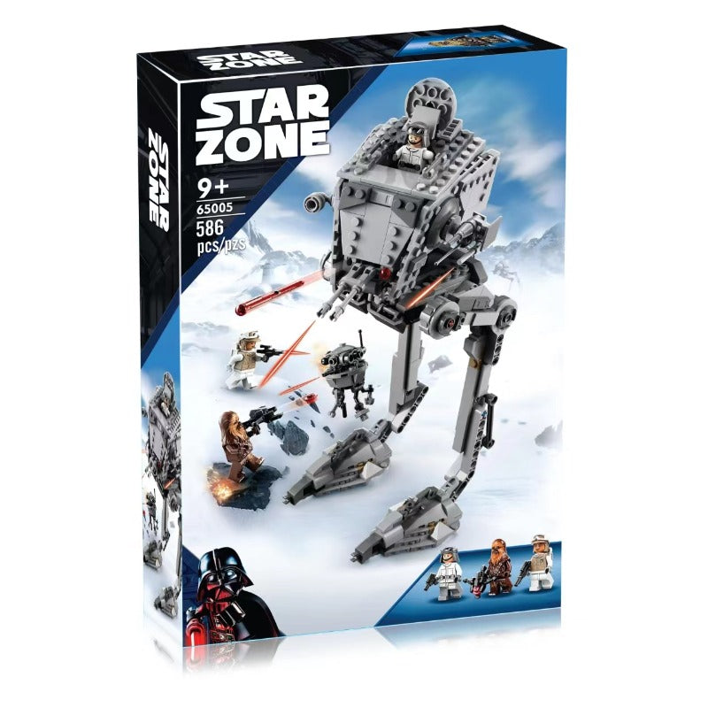 586-Piece Star Wars Hoth AT-ST Building Blocks Set - Ultimate Collector's Edition for Adults & Kids | Perfect for Display, Gifts, and Creative Play