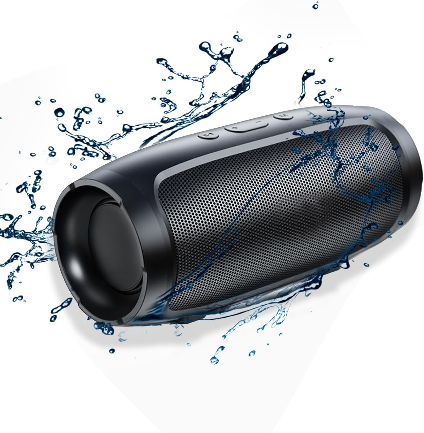 Bluetooth 5.0 Wireless Speakers - HD Stereo Sound, IP65 Waterproof, Portable with TF Card & AUX, Long Battery Life for Outdoor, Home, and Party Use