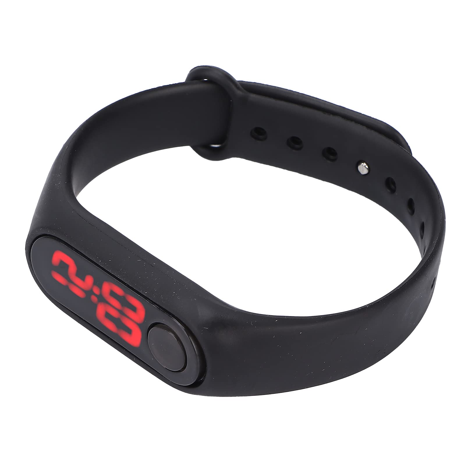 Shanrya Digital Sports Watch - Waterproof LED Electronic Wristwatch with Luminous Display for Men & Women (Black) | Perfect for Running, Swimming & Outdoor Activities