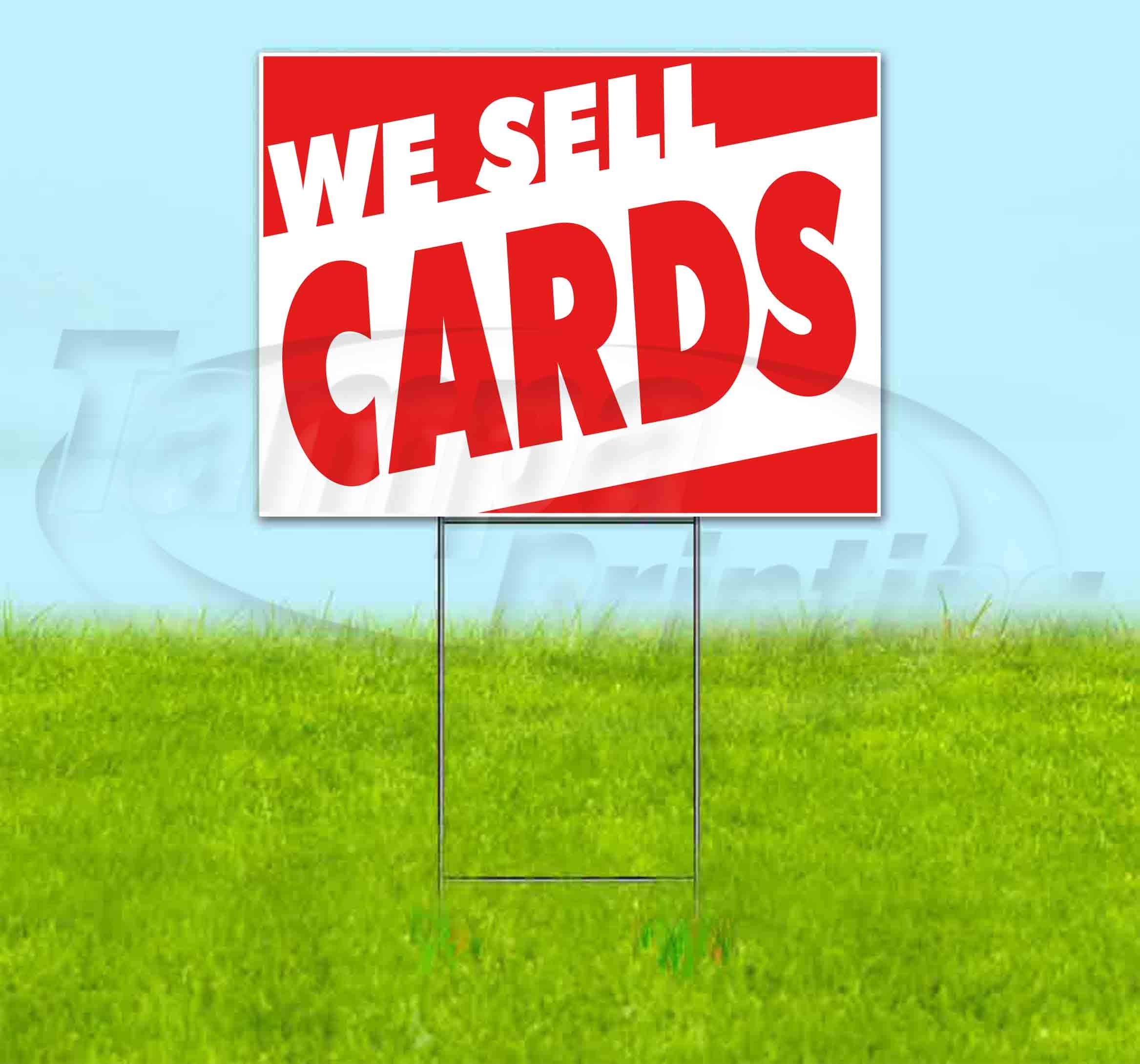 18 x 24 Inch Yard Signs with Metal Step Stakes - Bulk Discounts & Multi-Pack Options for Advertising, Business Promotion & Political Campaigns | Durable Outdoor Signage for Real Estate, Events & More (Made in USA)