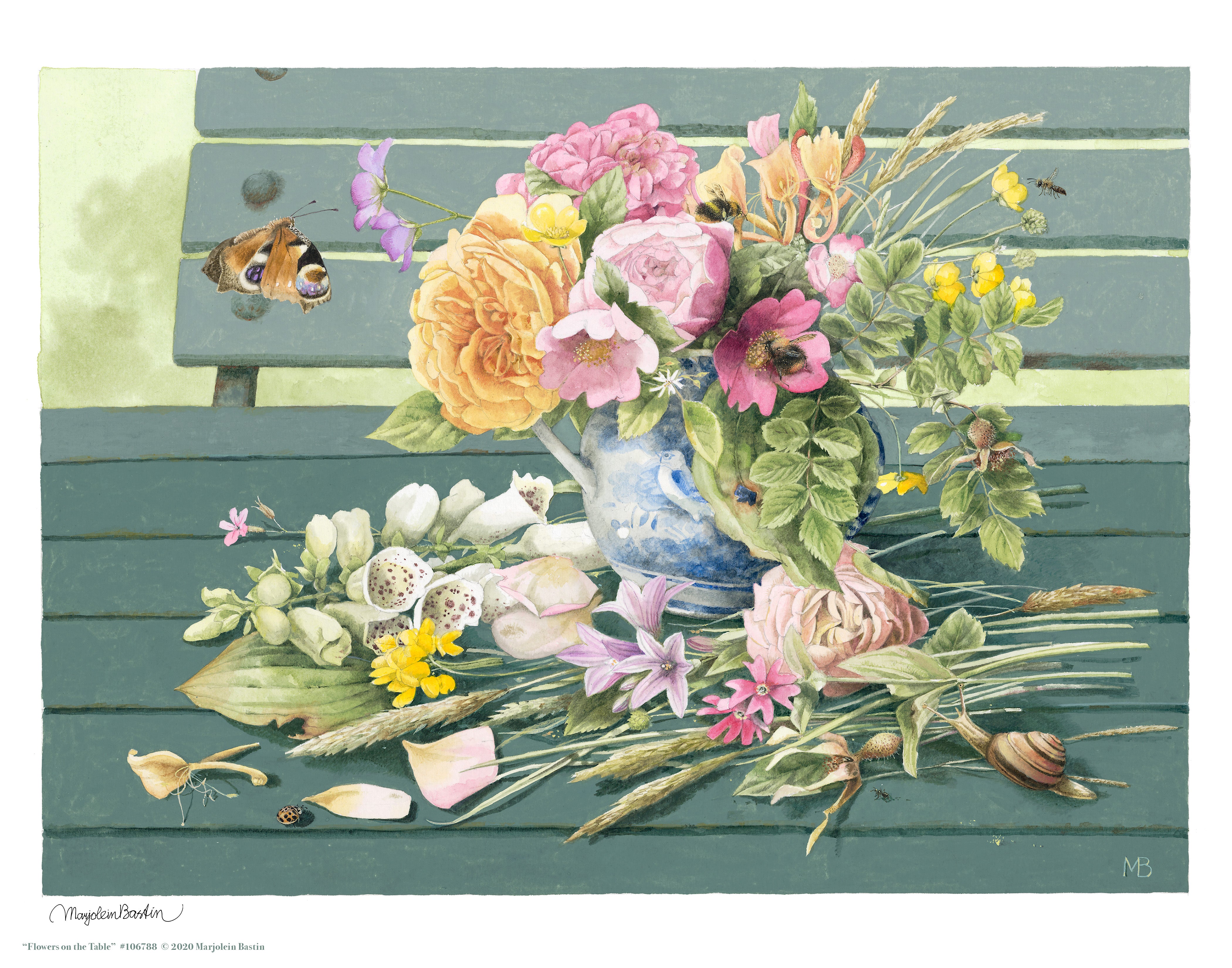 Beautiful Floral Art Prints for Home Decor - Perfect for Living Room, Bedroom & Office Wall Art