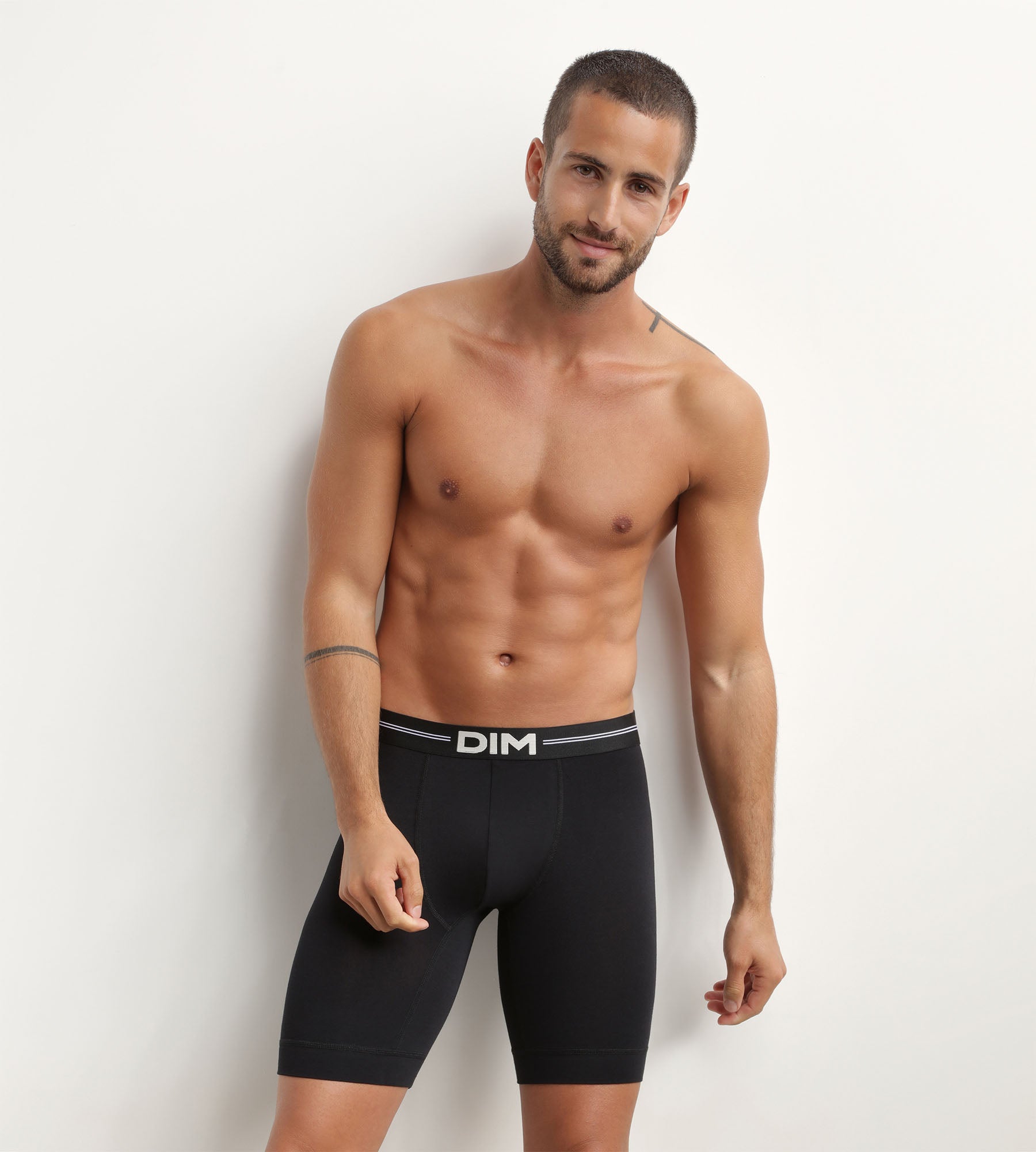 Men's Black Cotton Modal Boxer Briefs - Soft & Breathable Underwear for Everyday Comfort - Perfect for Workout, Sleep & Daily Wear