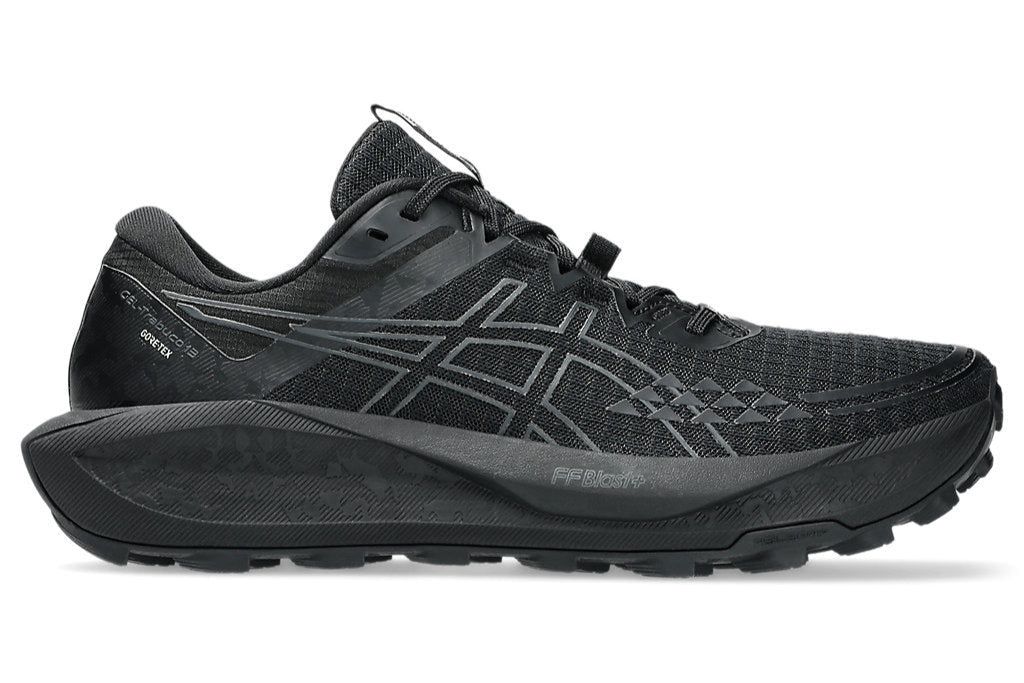 ASICS Gel-Trabuco 13 GTX Trail Running Shoes for Men (D Width) - Black/Graphite Grey - Waterproof Hiking & Outdoor Adventure Footwear