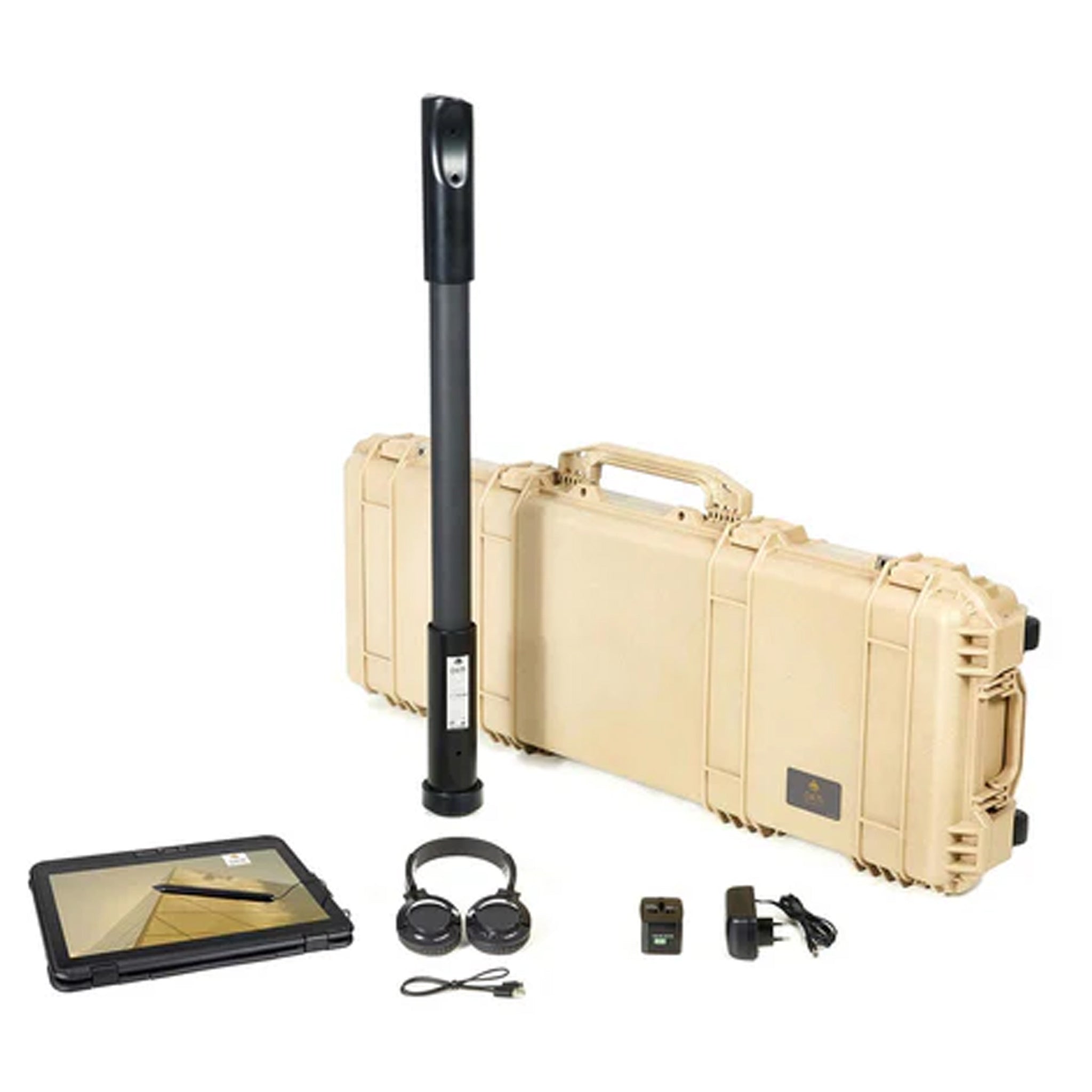 OKM Fusion Professional Metal Detector with SRIS Coil - Gold & Treasure Hunting Equipment for Outdoor Adventures & Archaeological Exploration