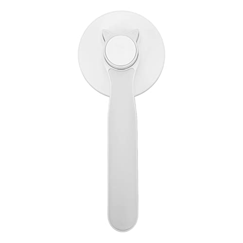 Pet Grooming Brush with Massage Function - Gentle Cat & Dog Comb for Home Use - Detangles Fur & Reduces Shedding (Gray) - Perfect for Daily Brushing & Bonding with Your Pet