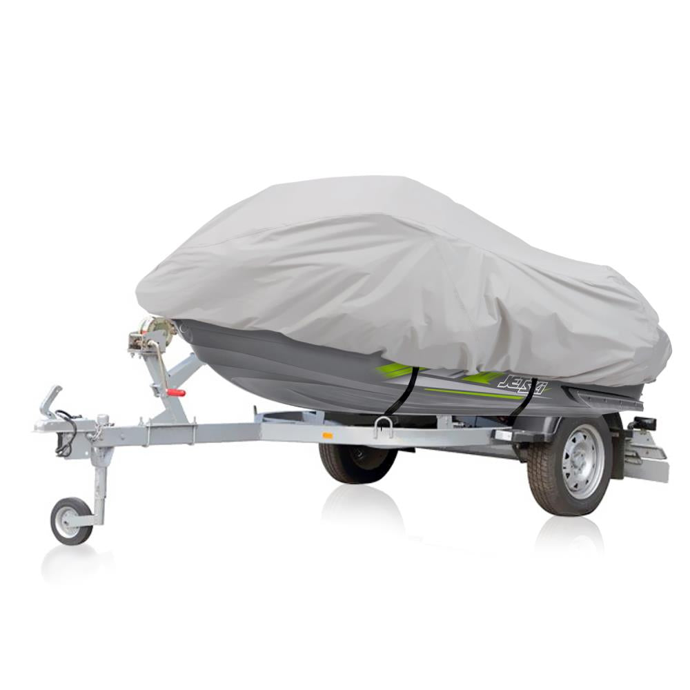 Premium Jet Ski Storage Cover - Waterproof, UV-Resistant, Heavy-Duty Protection for PWC Boats - Perfect for Outdoor Storage & Winter Protection