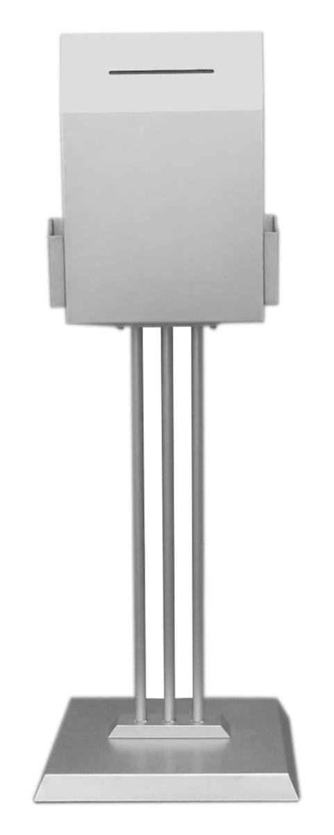 Voting Ballot Box with 2 Brochure Pockets - 45
