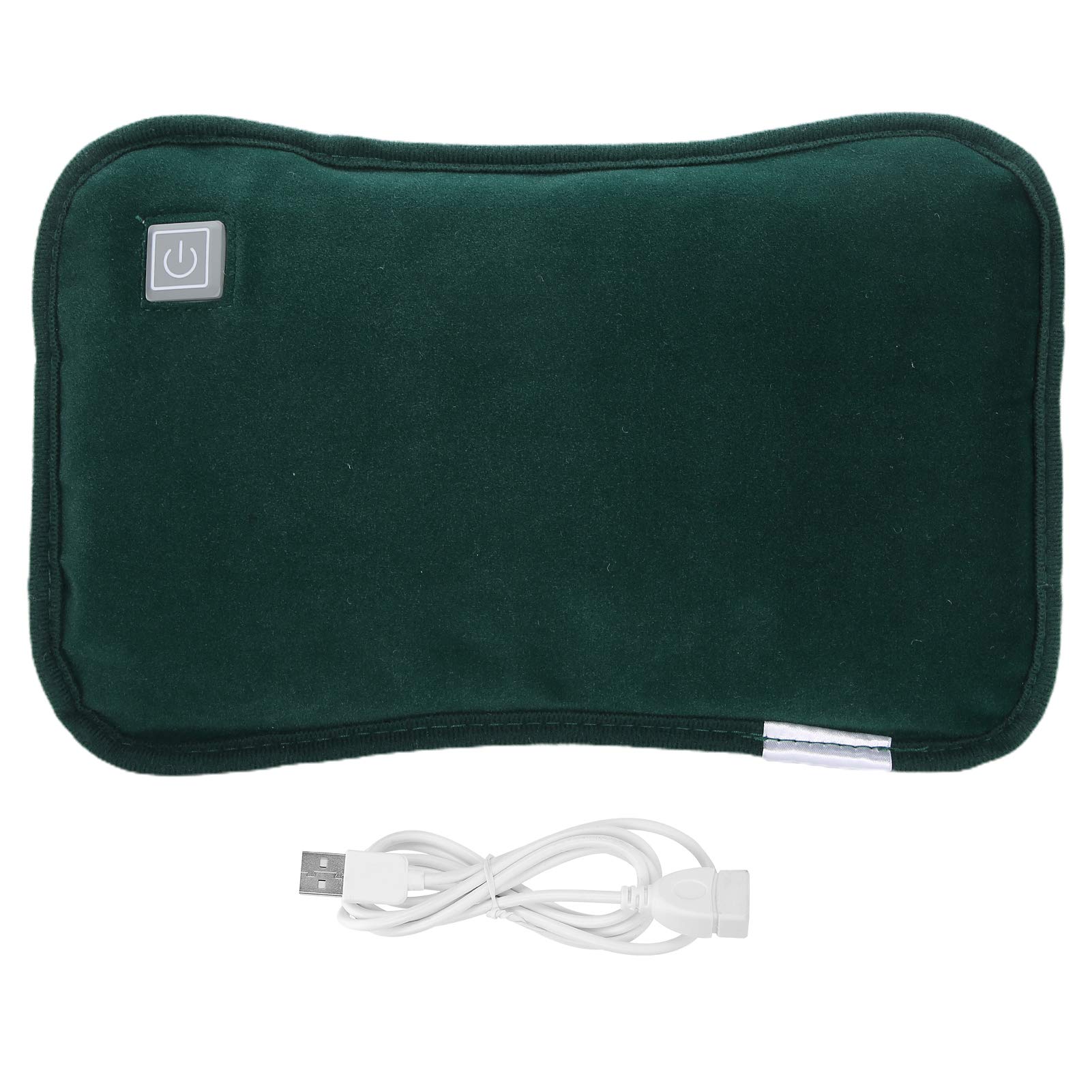 Rechargeable Electric Hand Warmers - USB Portable Hand Warmer Heater for Winter, Waterproof & Reusable Heating Pouch for Outdoor Activities, Camping, Skiing (Dark Green)