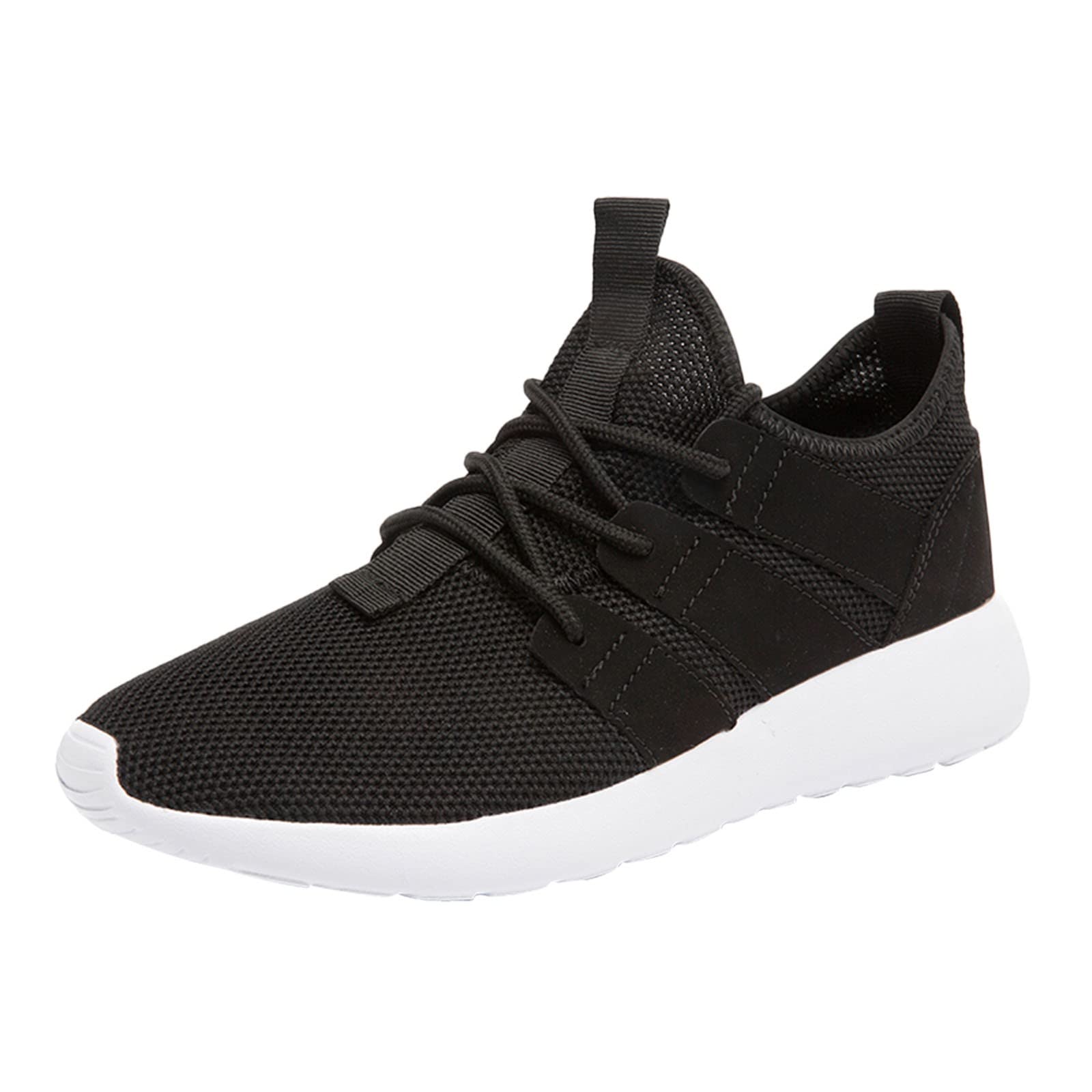Men's White Tennis Shoes - Breathable Mesh Summer Sneakers with Elastic Band for Casual Wear & Sports | Perfect for Running, Gym & Outdoor Activities