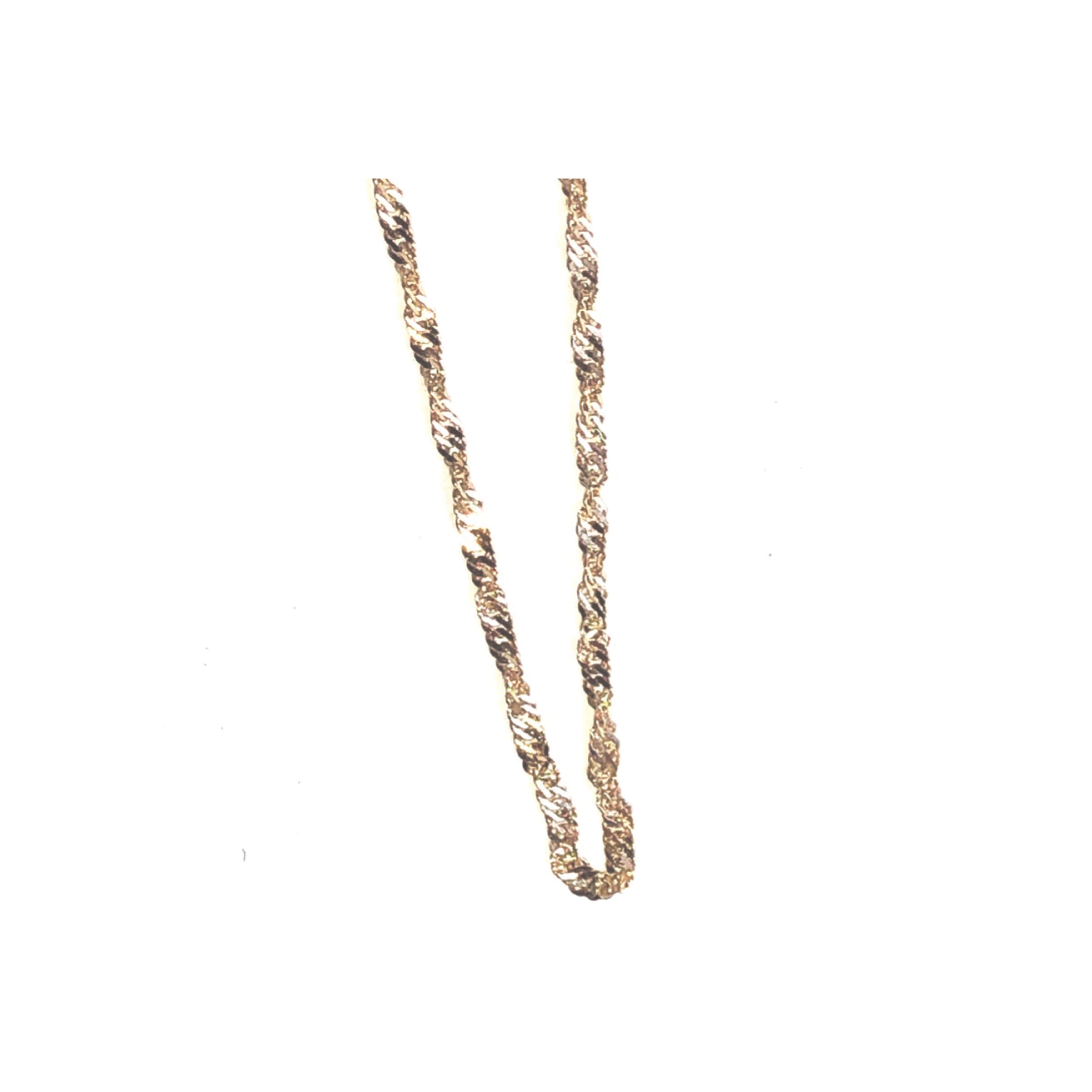Twisted Chain Necklace for Women - Elegant Layered Gold & Silver Jewelry - Perfect for Parties, Dates & Everyday Wear