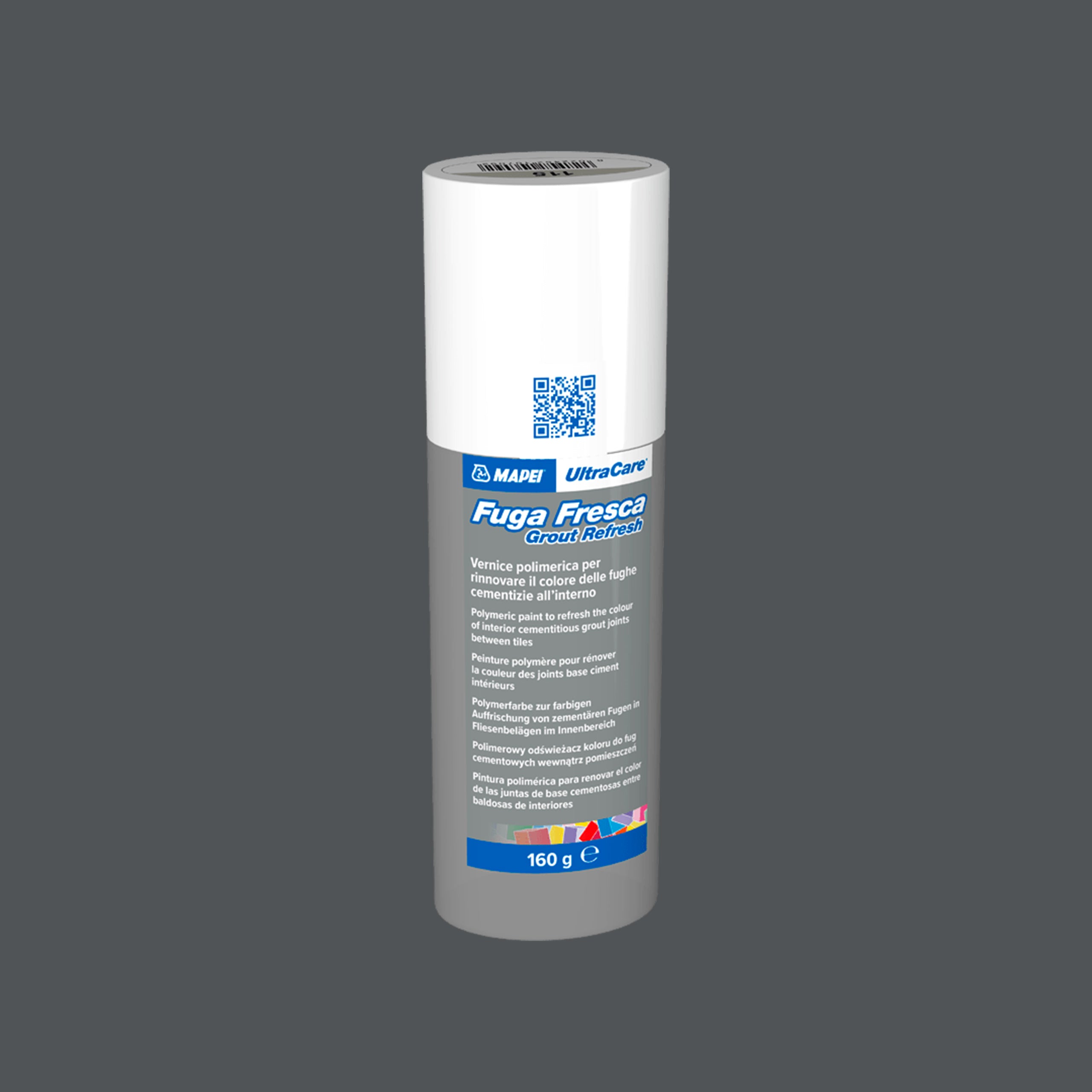 Mapei Ultracare Fuga Fresca Anthracite 114 - Premium Grout for Tile & Stone - Perfect for Bathroom, Kitchen & Shower Renovations