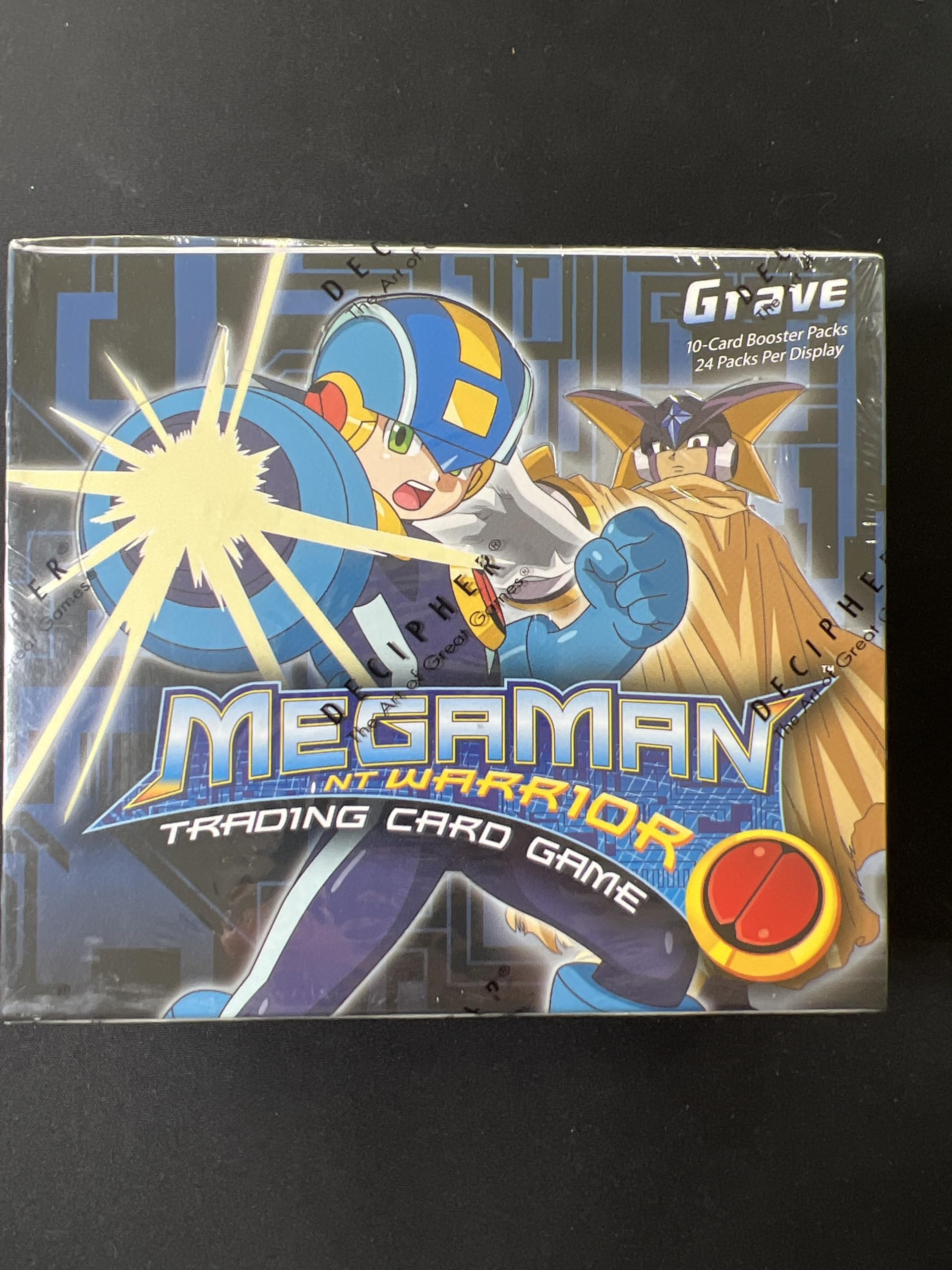 Mega Man Trading Card Game: Grave Booster Box - 60 Random Cards for Collectors & Players | Perfect for Tournaments, Gifts & Game Nights