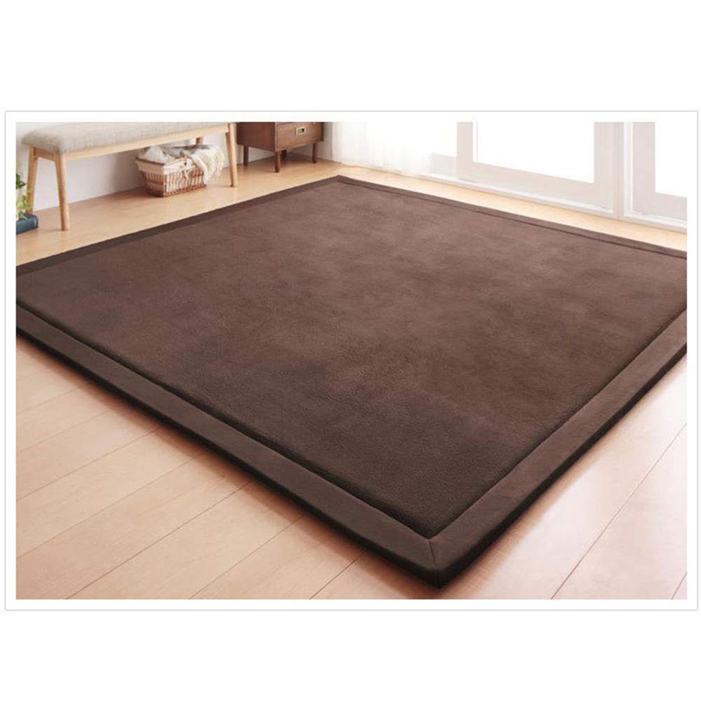 **Loartee Coral Velvet Nursery Rug - 6'8