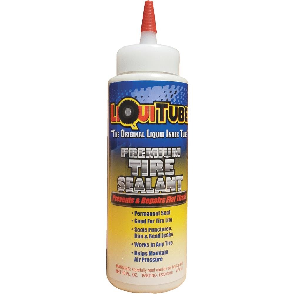Premium Liquitube 16 Oz. Tire Sealant - Dba Liquitube Marketing International 1220-00161 - Fixes Flat Tires for Cars, Trucks & Motorcycles on Road Trips & Off-Road Adventures