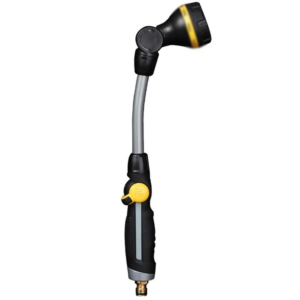 ZXCDS High Pressure Washer Nozzle - 180° Adjustable Garden Hose Spray Gun with Variable Flow Control for Car Washing, Patio Cleaning & Outdoor Watering | Heavy Duty Water Sprayer for Home, Lawn & Vehicle Maintenance