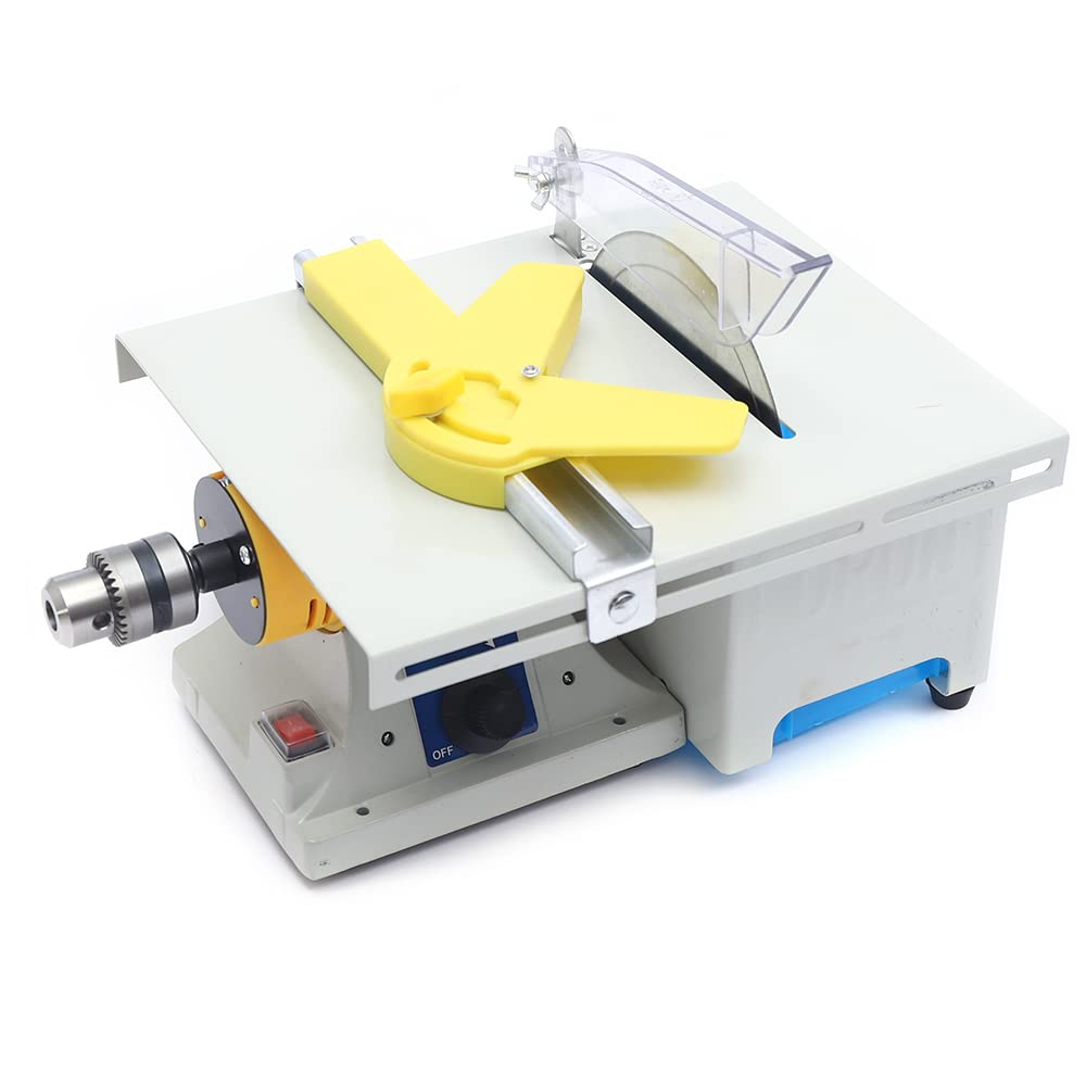 750W Mini Table Saw - 10000 RPM Portable Precision Woodworking Tool with 39.4