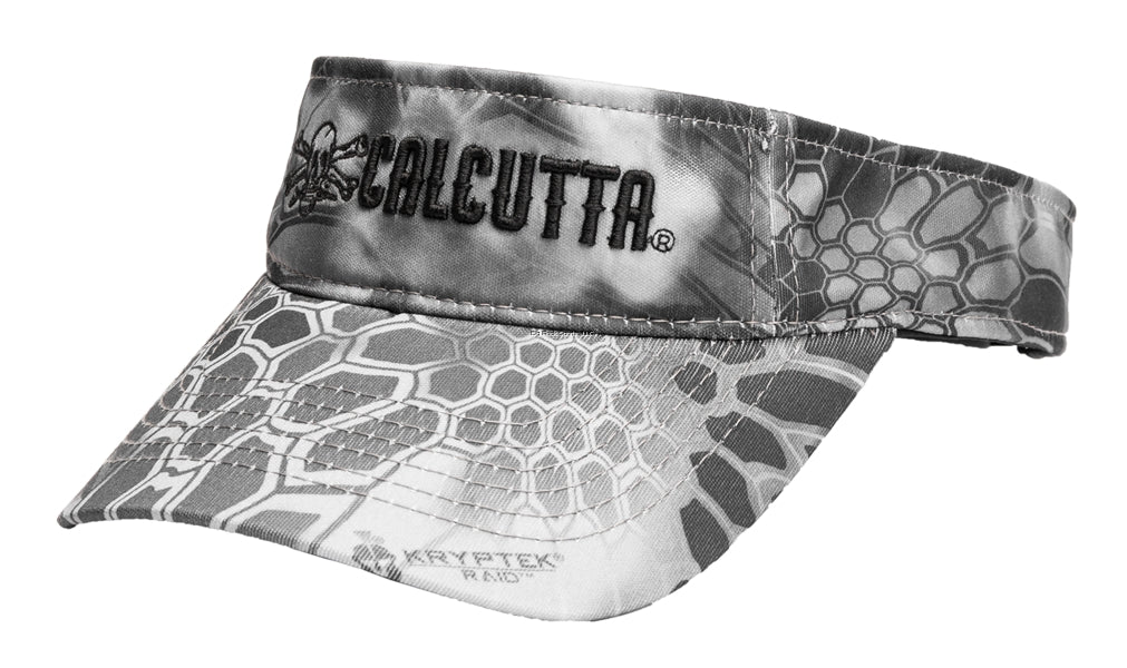 Calcutta Visor Kryptek Raid Cap with Logo - Tactical Baseball Hat for Outdoor Hunting, Fishing & Military Use