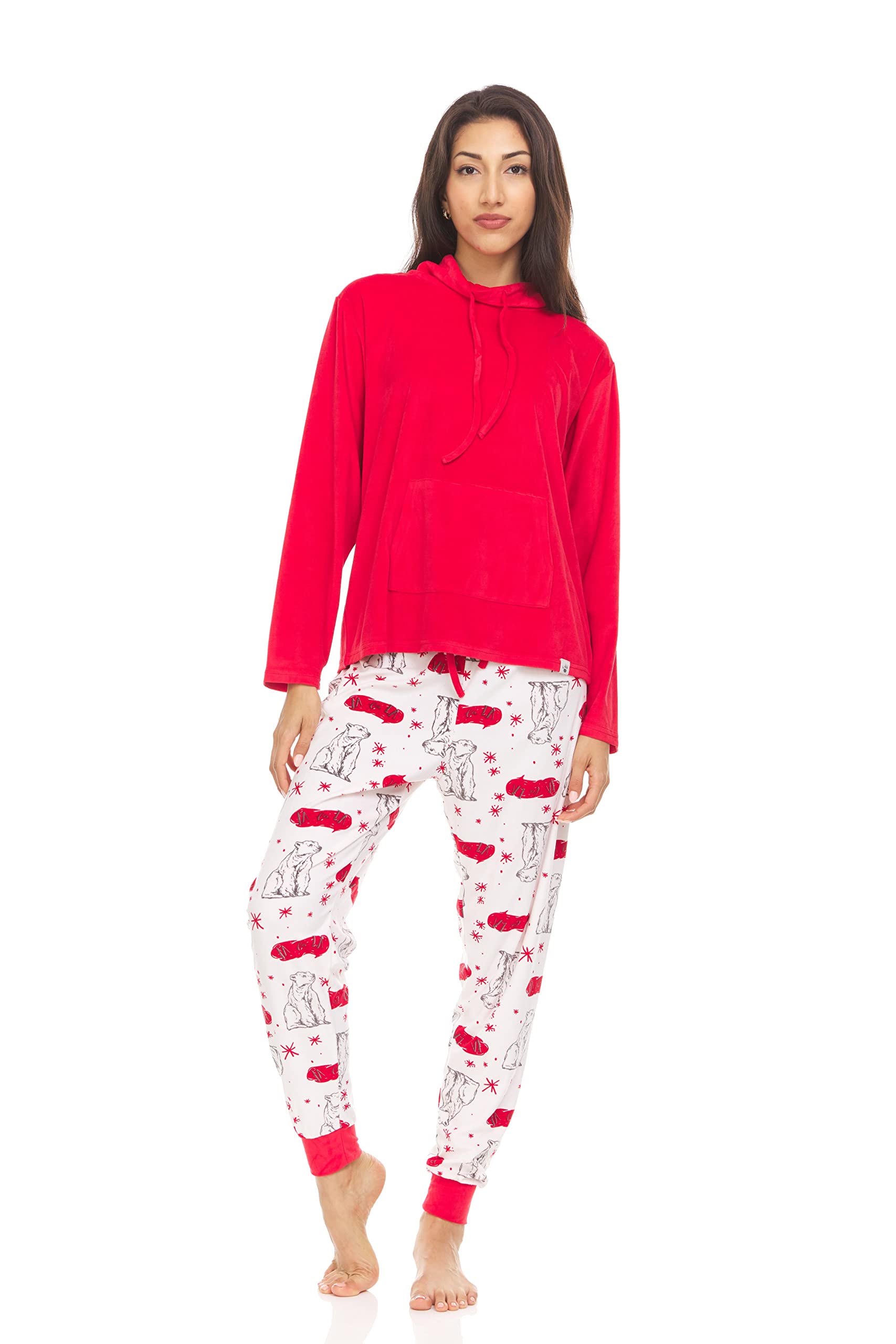 Women's Long Sleeve Funnel Neck Pullover & Jogger Pants Set - Casual 2-Piece Outfit for Fall Winter | Perfect for Workout, Lounge & Streetwear Fashion