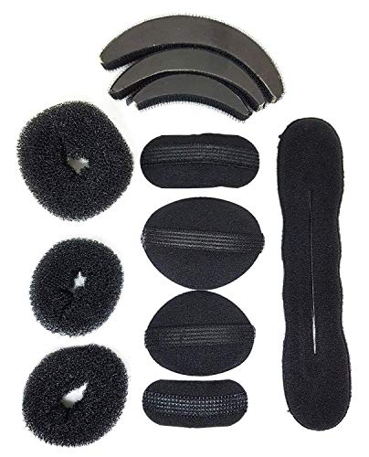 Iyaan Hair Volumizer Puff & Bun Maker for Women - 25g Styling Accessories (Pack of 1) - Perfect for Updos, Ponytails & Everyday Hairstyles