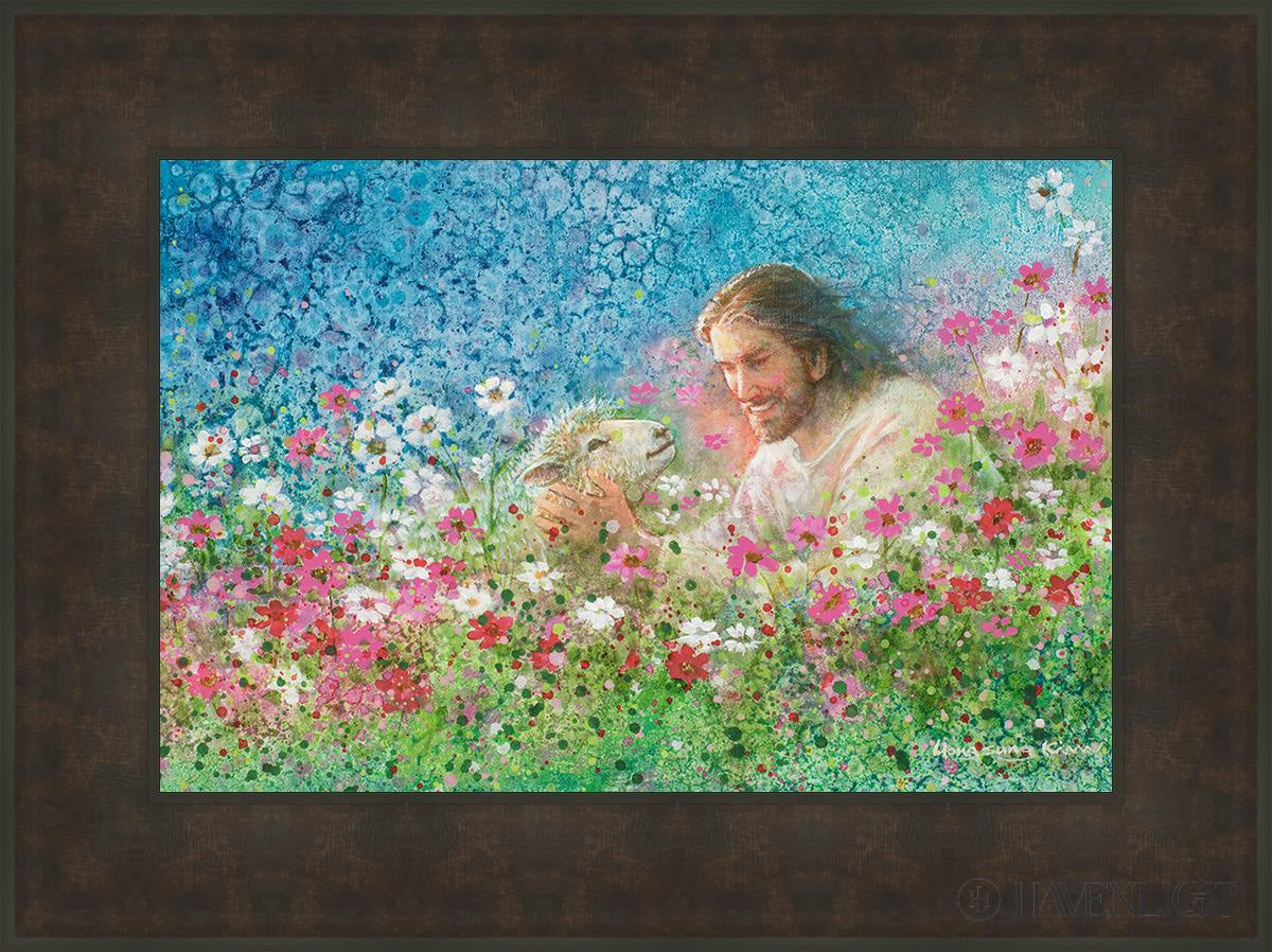 I Will Never Forsake Thee - Inspirational Christian Wall Art for Home & Office Decor - Perfect for Gifts, Bedroom, Living Room, Church