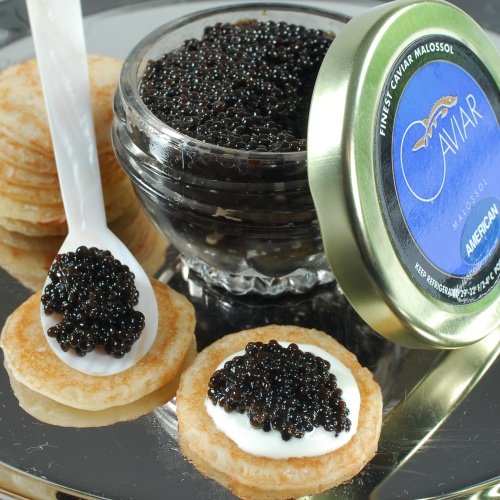 Premium American Bowfin Caviar Gift Set - Gourmet Fish Roe Delicacy for Special Occasions | Perfect for Weddings, Anniversaries & Luxury Gifting