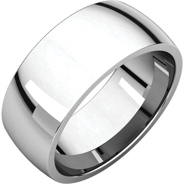 14KT Gold 8MM Comfort Fit Wedding Band for Women - Elegant Lightweight Design for Everyday Wear, Anniversary Gifts & Bridal Jewelry