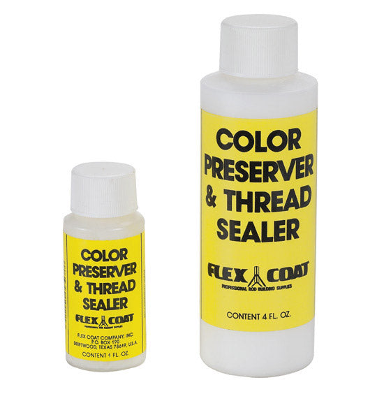 Flexcoat Color Preserver & Thread Sealer for Fly Fishing - Waterproof Coating to Protect and Seal Fishing Rod Wraps & Threads (Great for Saltwater & Freshwater Fishing Rods)