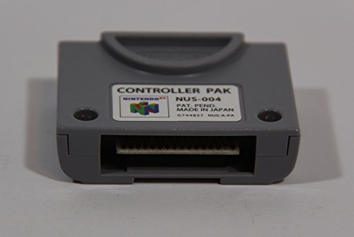 Original Nintendo 64 Controller Pak - N64 Memory Card for Game Saves | Compatible with All N64 Games | Perfect for Retro Gaming & Collectors