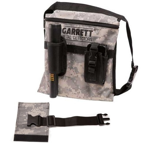 Garrett Camo Tactical Bag with Belt Extender - Durable Hunting & Outdoor Gear for Camping, Hiking & Survival
