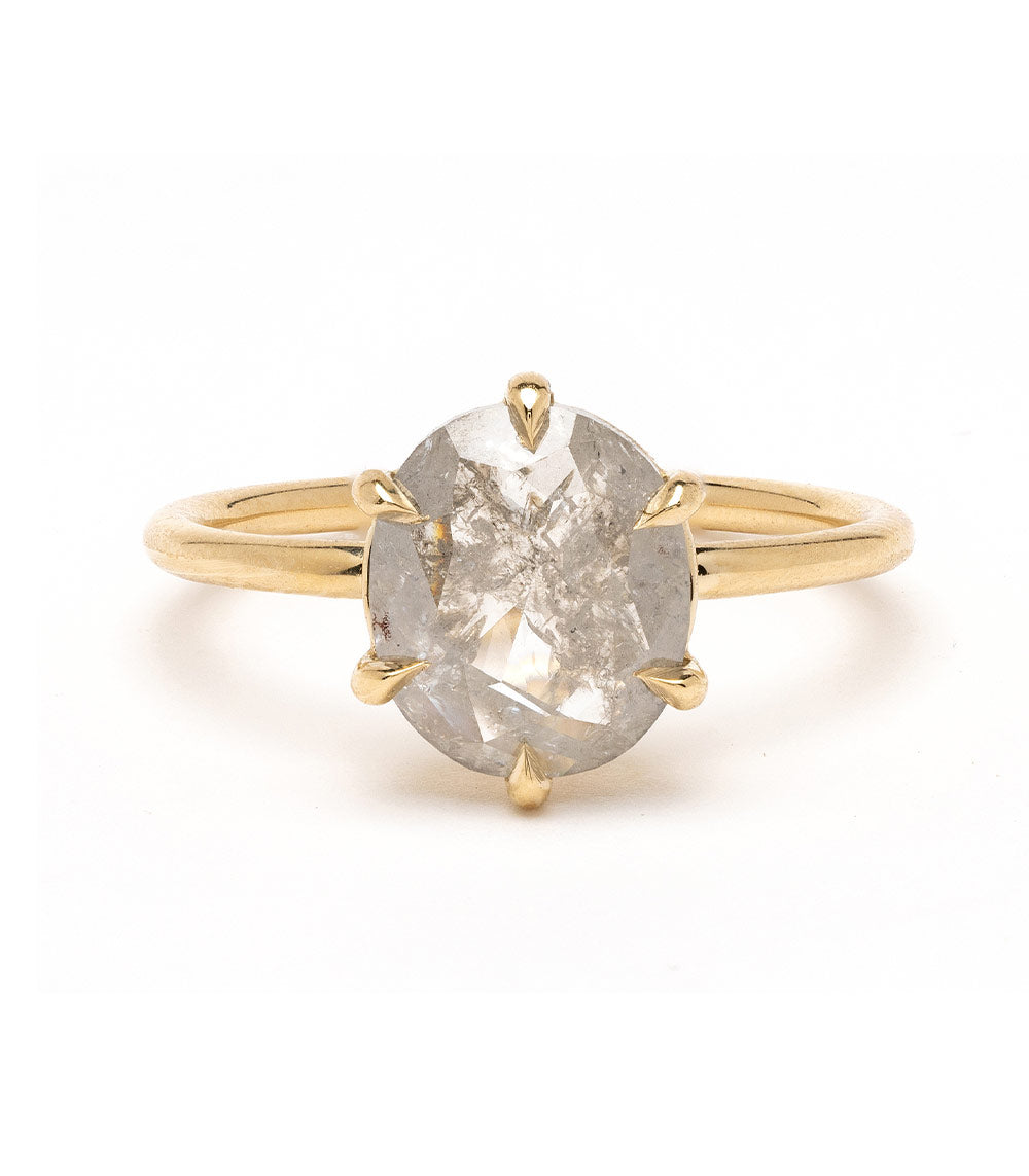 Elegant Solitaire Oval Diamond Engagement Ring for Women - Perfect for Proposals, Anniversaries & Weddings
