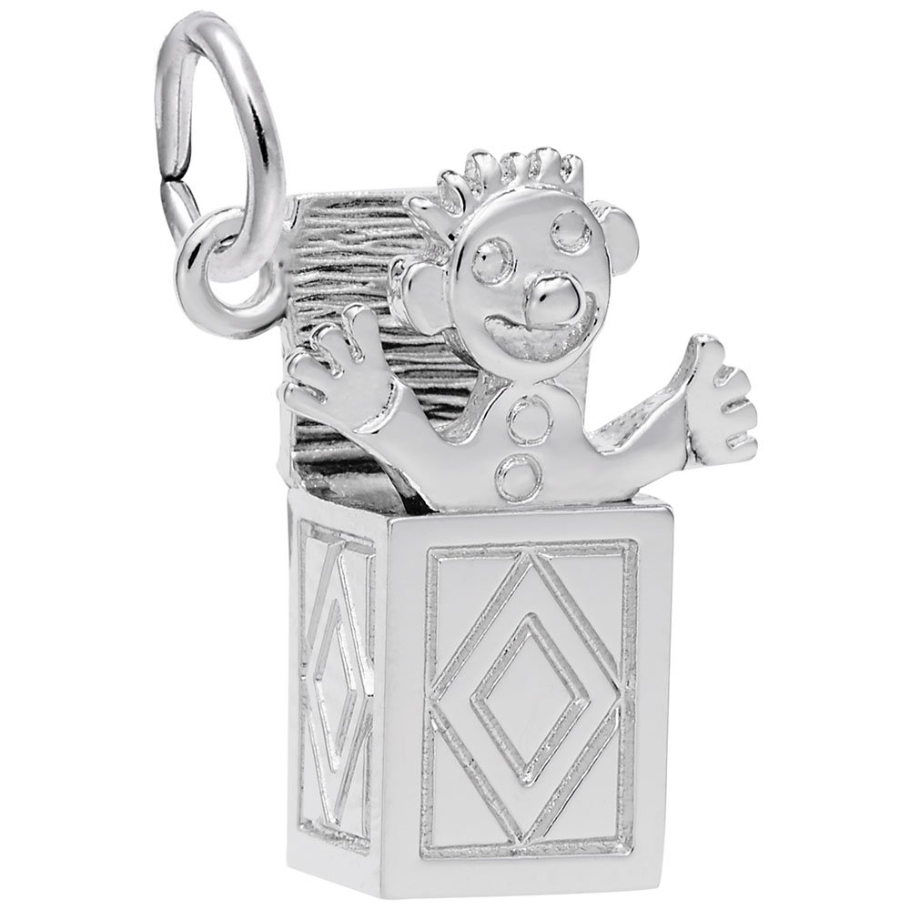 Jack in The Box Charm - Cute & Unique Pendant for DIY Bracelets & Necklaces - Perfect for Jewelry Making, Gifts & Kawaii Fashion Accessories