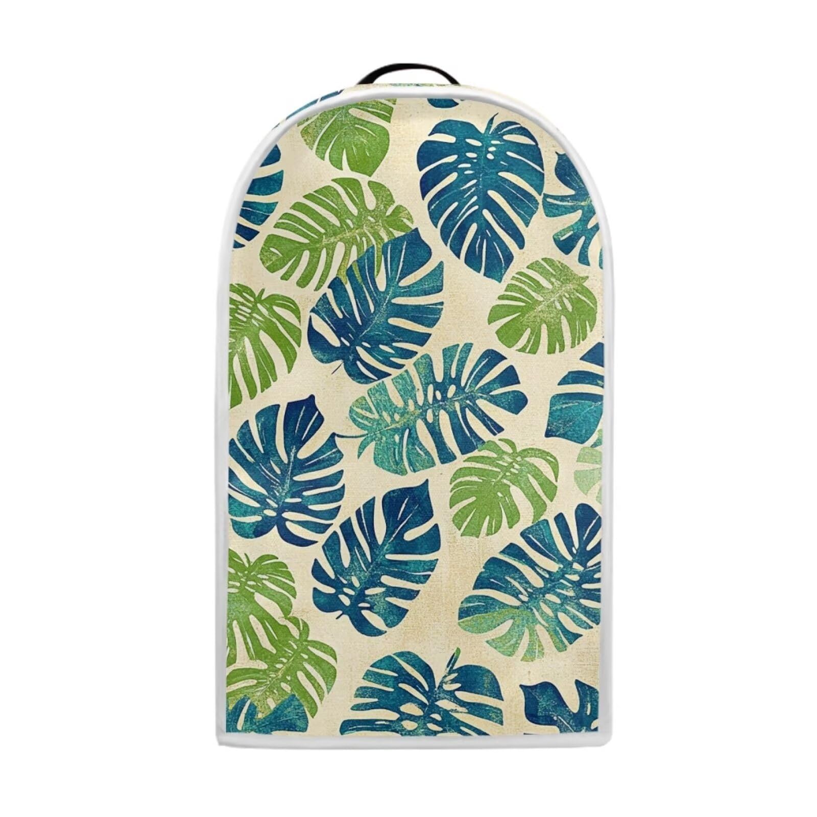 Premium Blender Cover - Durable Fabric Kitchen Mixer Accessory, Scratch-Resistant Fashion Printed Design - Perfect for Stand Mixers, Food Processors & Kitchen Appliances (Leaves Pattern) - Ideal for Home Baking, Cooking & Countertop Protection