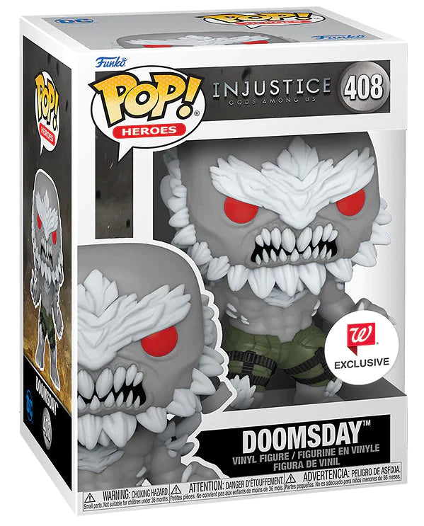 Injustice DoomsDay Exclusive #408 Action Figure - DC Comics Collectible for Display & Gifts - Perfect for Fans, Collectors & Home Decor