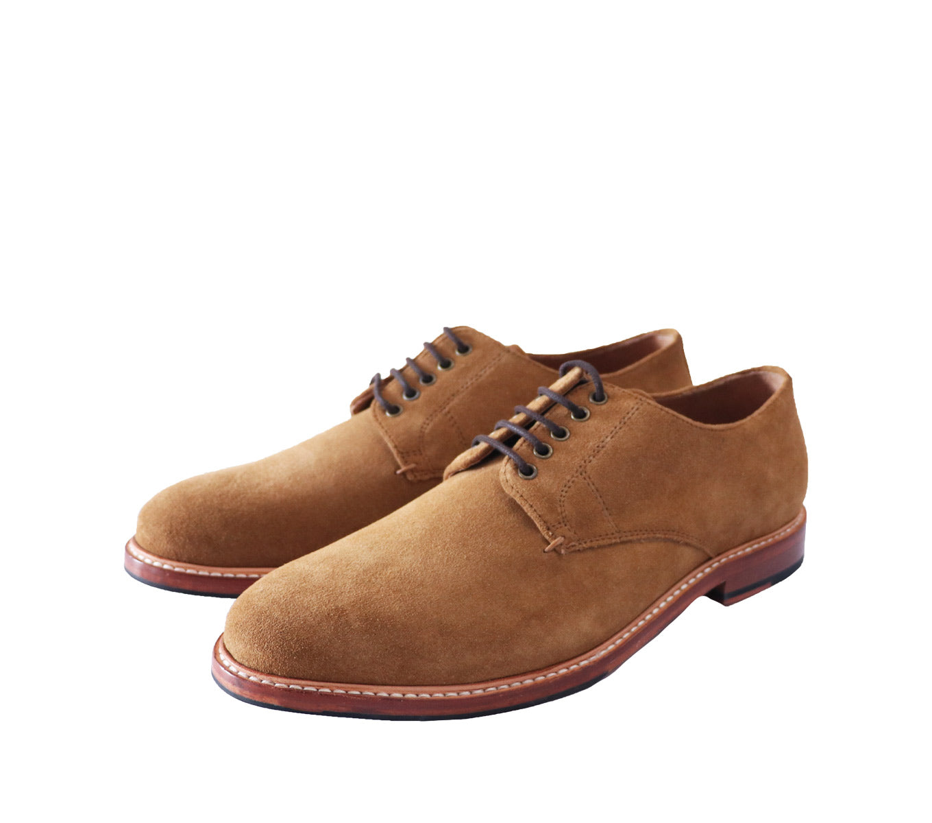 Men's Derby Shoes in Soft Suede Leather - Classic Comfort for Business, Casual & Formal Wear