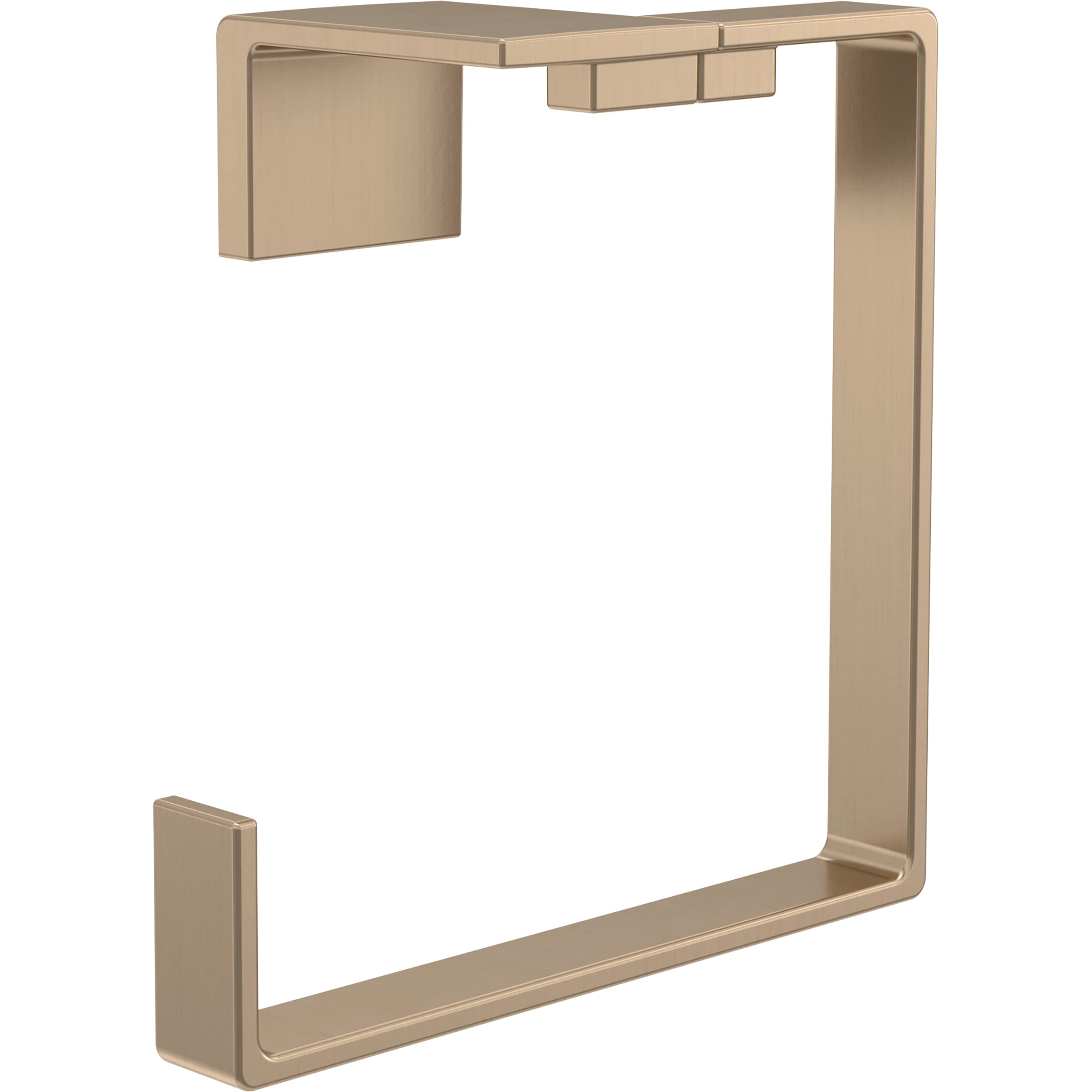 DELTA Vero Champagne Bronze Towel Ring - Modern Bathroom Accessory for Hand & Face Towels - Perfect for Bathroom, Powder Room & Spa Decor (Model 77746-CZ)
