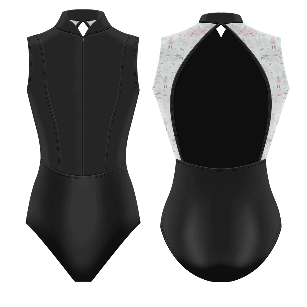 Yvonne Nutcracker 22 Girls Ballet Leotard - Stretchy Dancewear for Ballet, Gymnastics & Performance