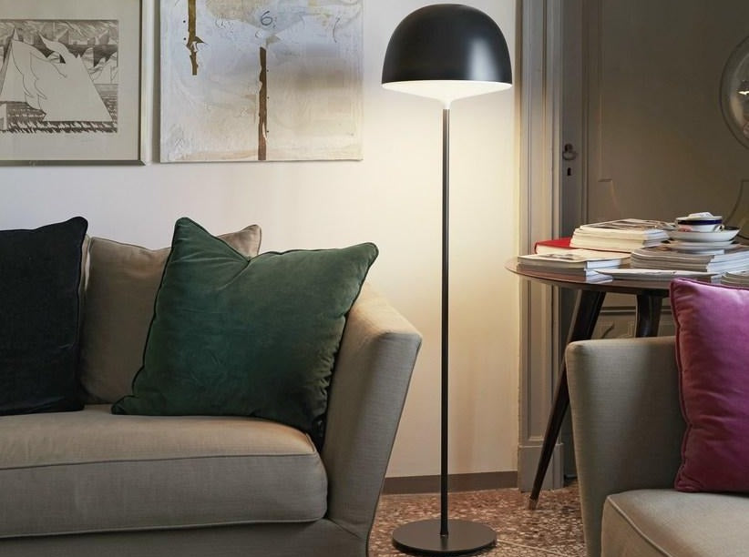 Modern CHESHIRE Floor Lamp with Adjustable Height - Elegant LED Standing Light for Living Room, Bedroom & Office - Bright Reading & Ambient Lighting for Home Decor